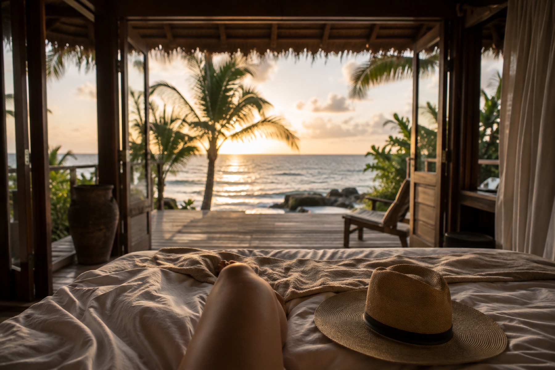 Despertar frente al Caribe