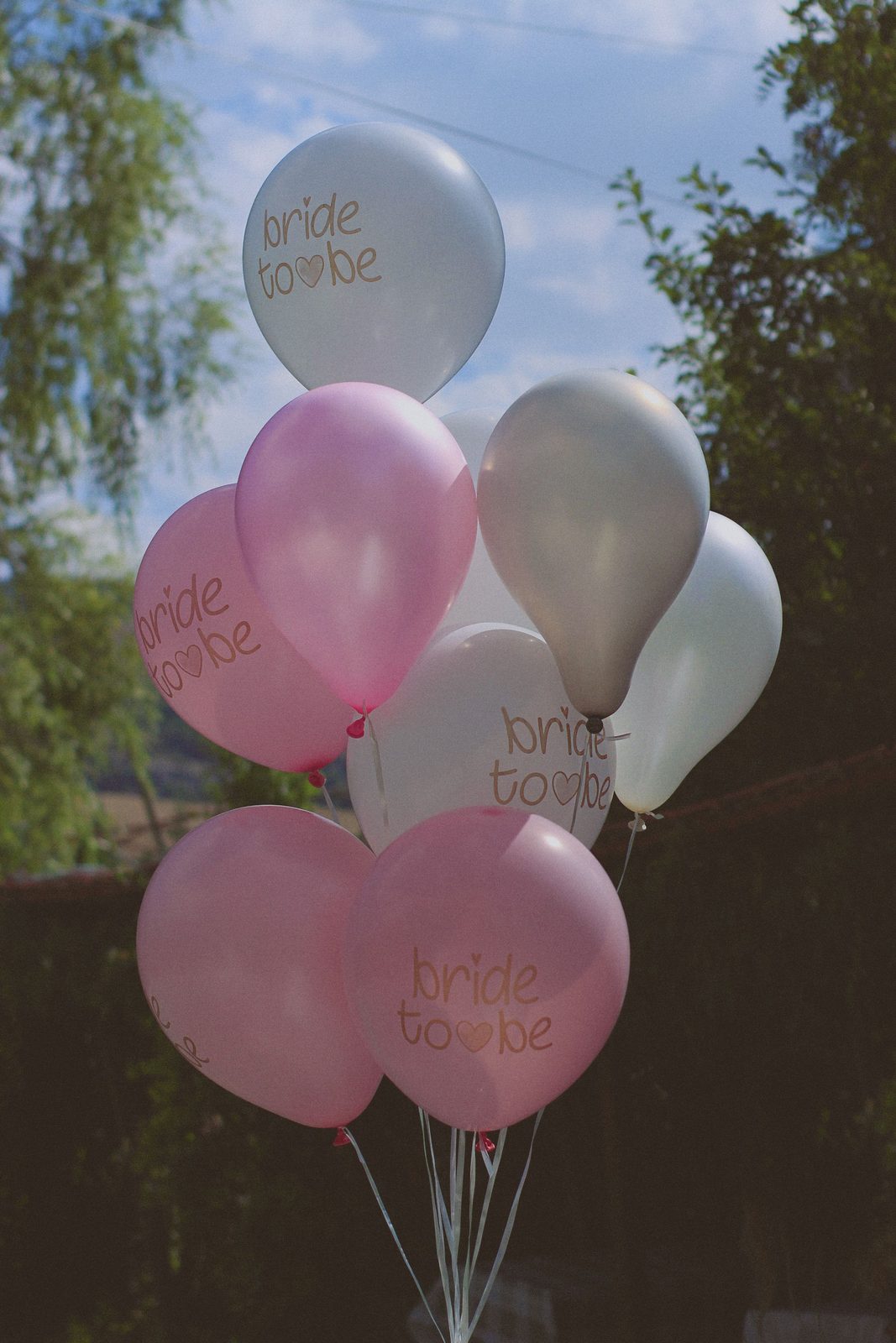 A bunch of pastel balloons for a celebration